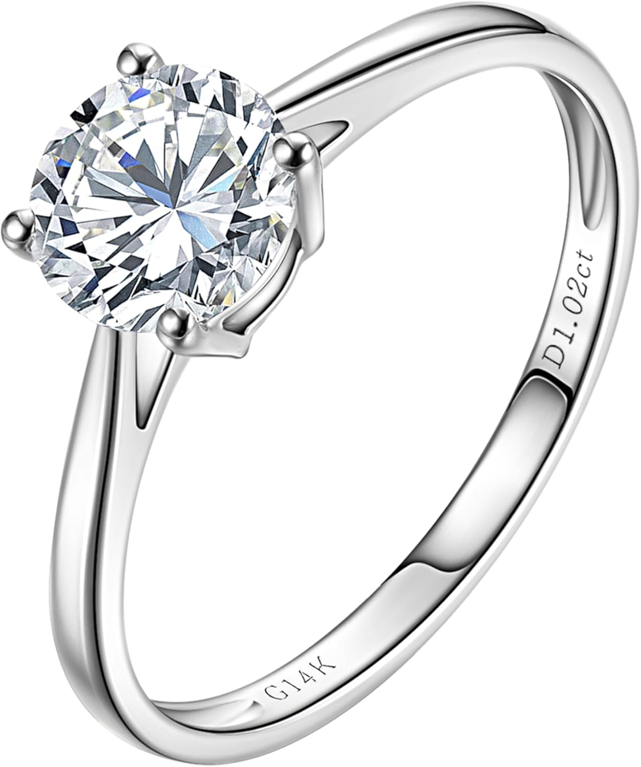 Elegant Lab Grown Diamond Ring