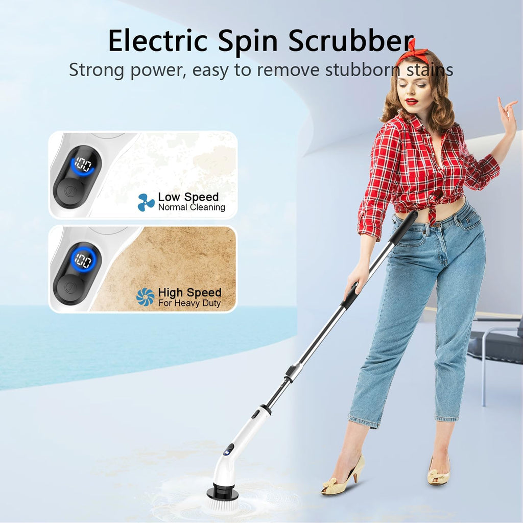 Waterproof Spin Scrubber Magic