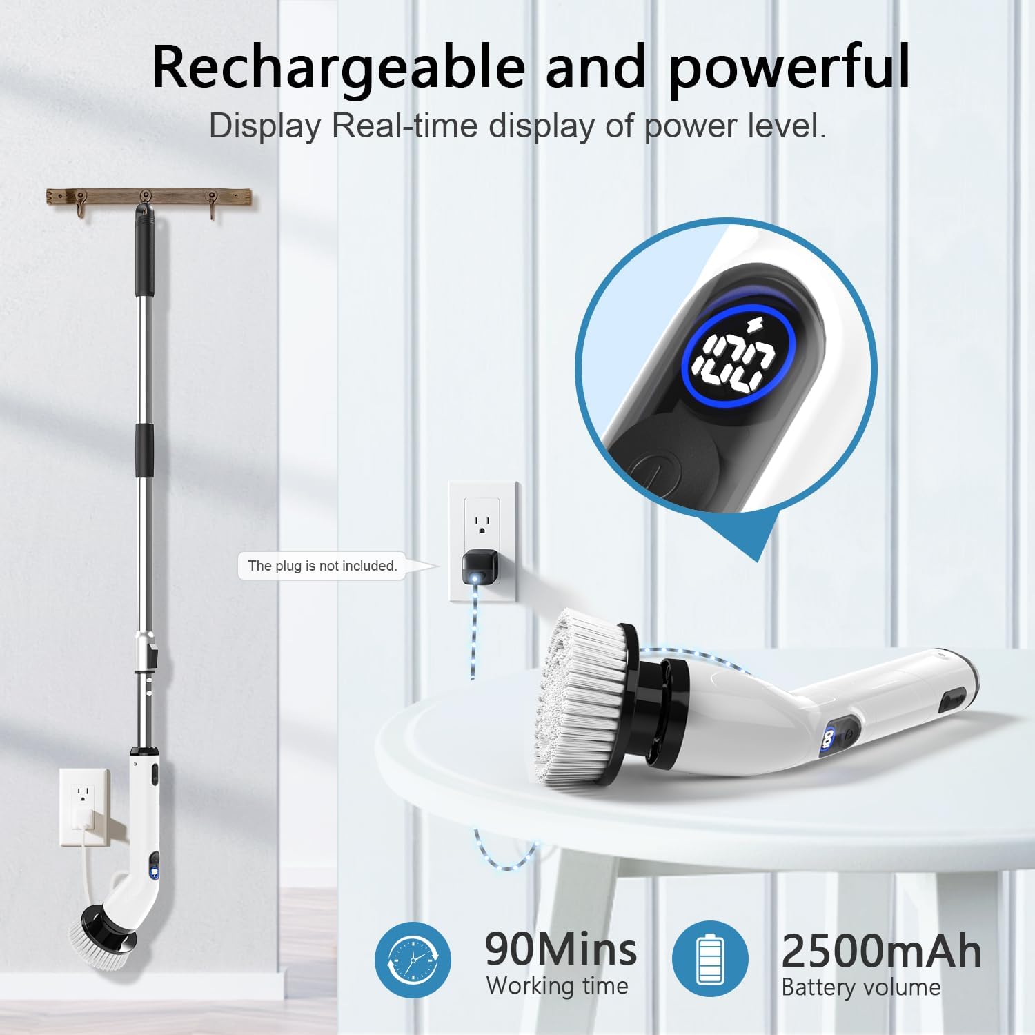 Waterproof Spin Scrubber Magic