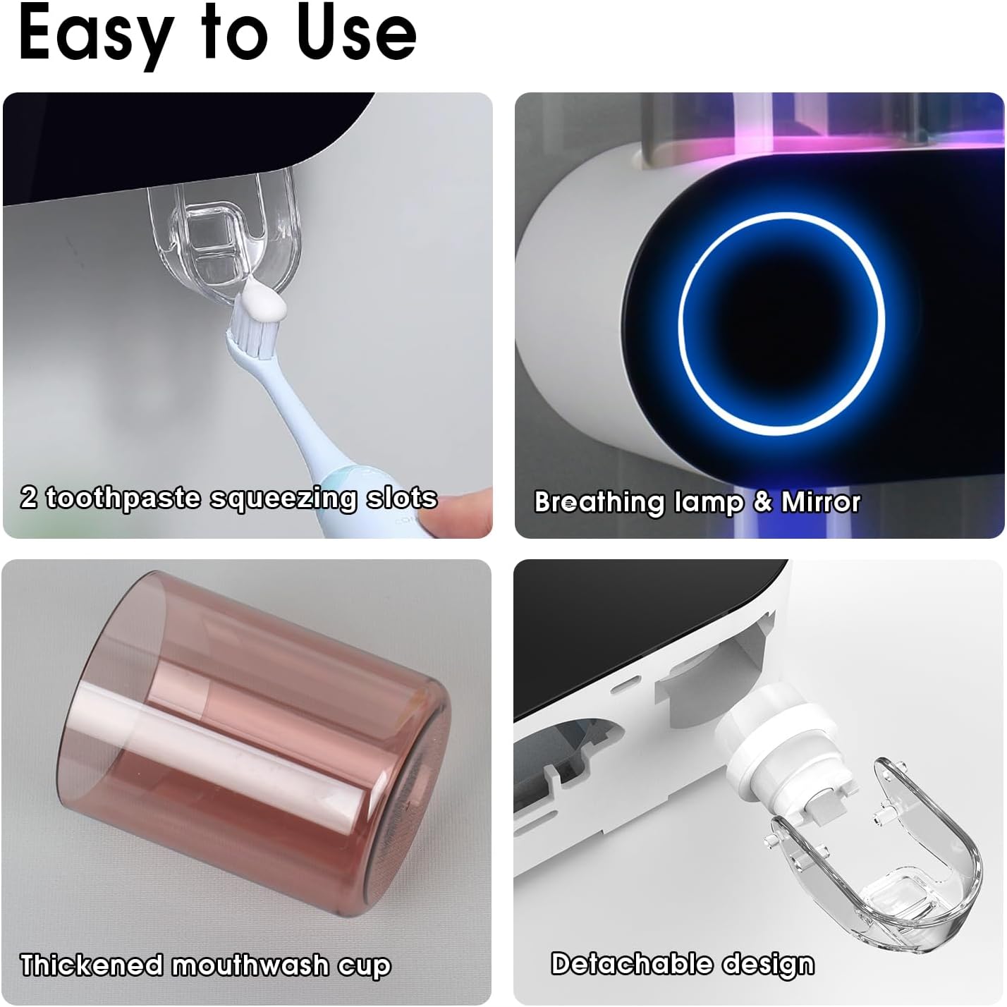 Smart UV Toothbrush Station